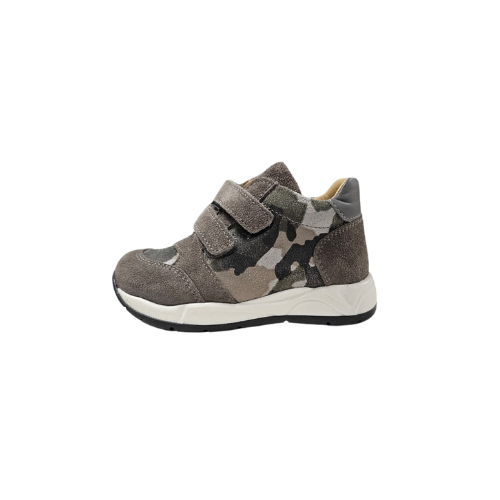 Scarpa camoscio mimetico Rossano 5041