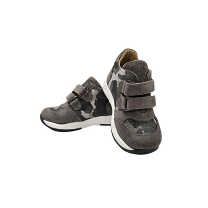 Scarpa camoscio mimetico Rossano 5041